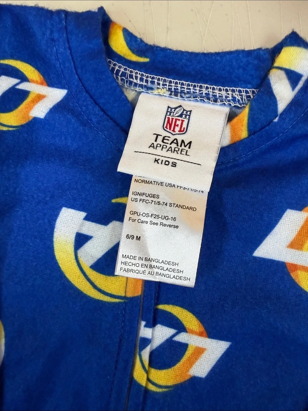 NFL cozy blue